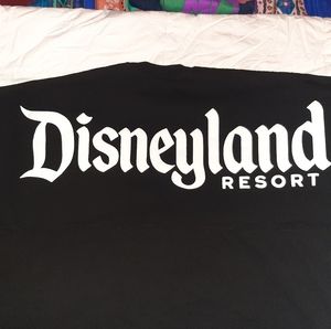 Disney Spirit Jersey Black Disneyland Resort Large Men's Women's Unisex